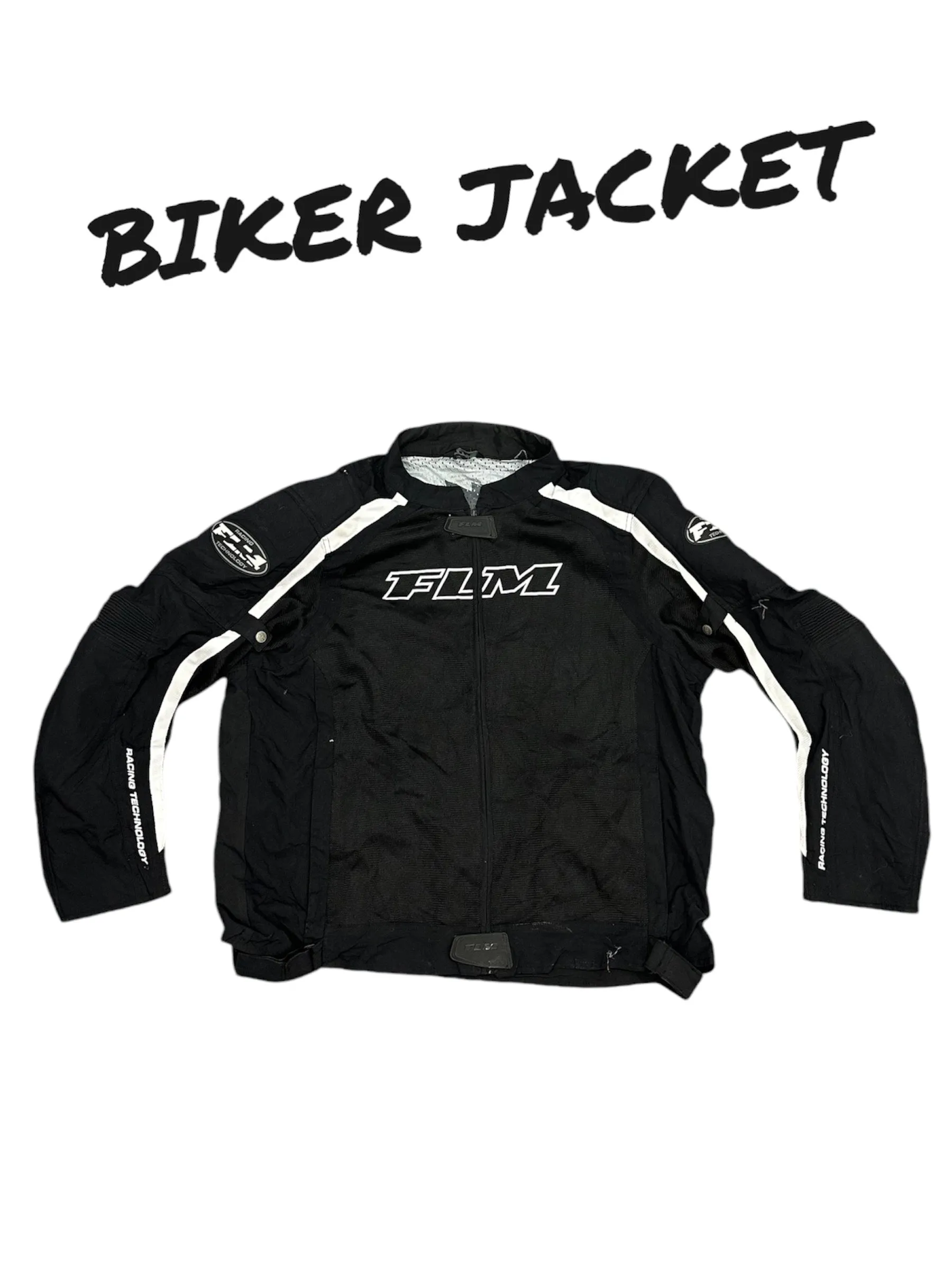 15 x Biker Jacket | Authentic Padded Biker Jacket
