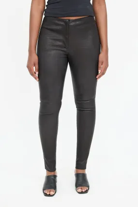 2010 Leather Slim Pant