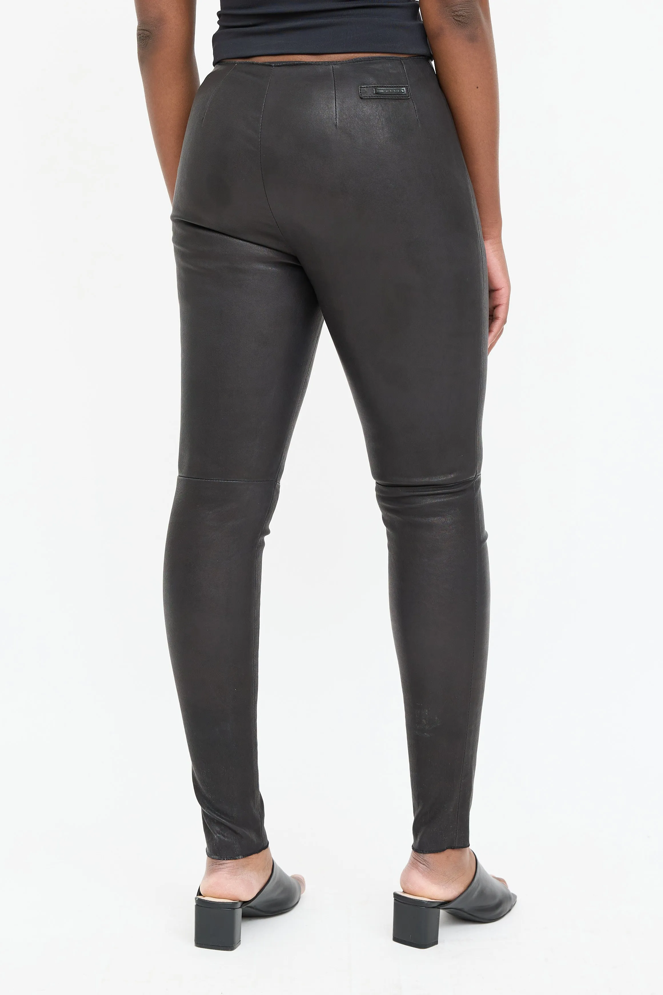 2010 Leather Slim Pant