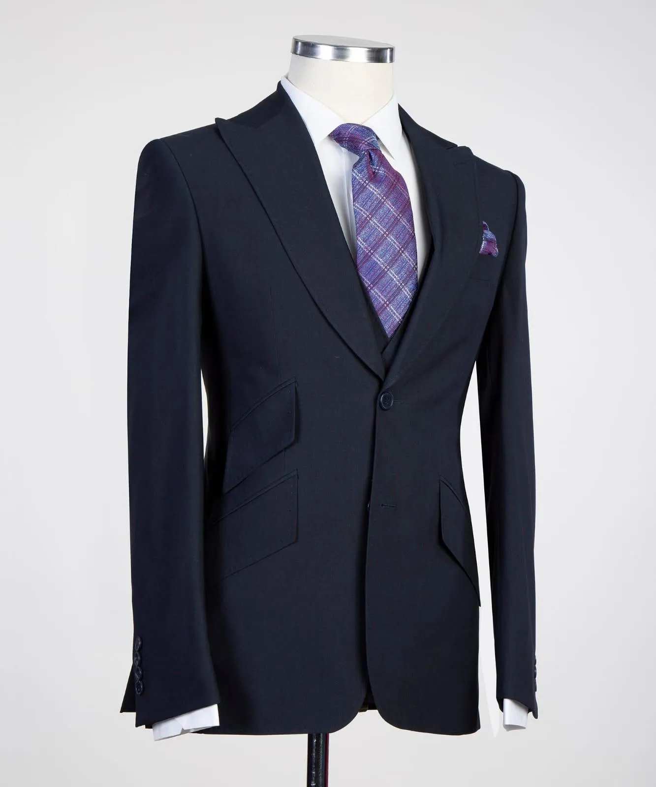 36R - Navy 3 piece