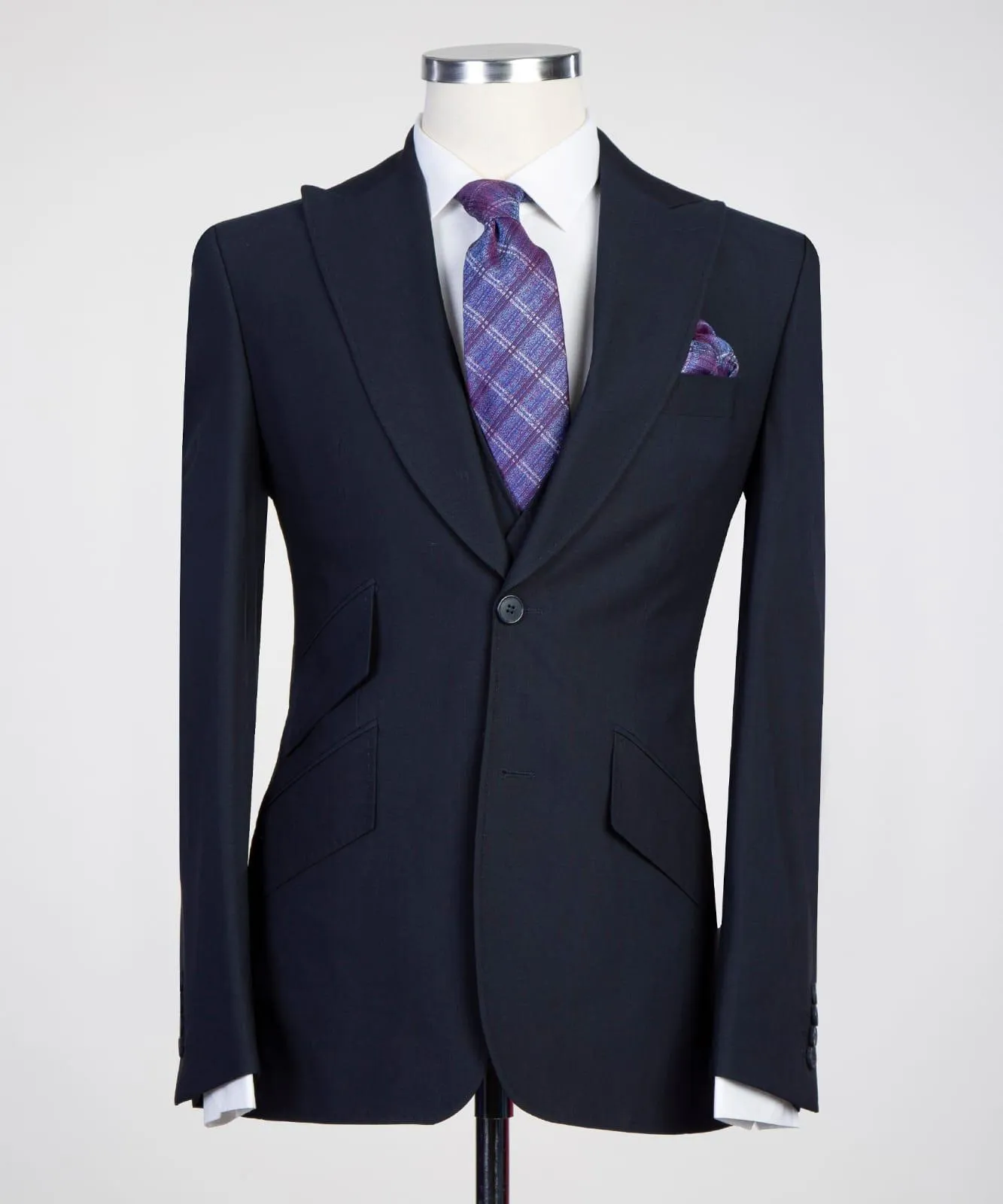 36R - Navy 3 piece