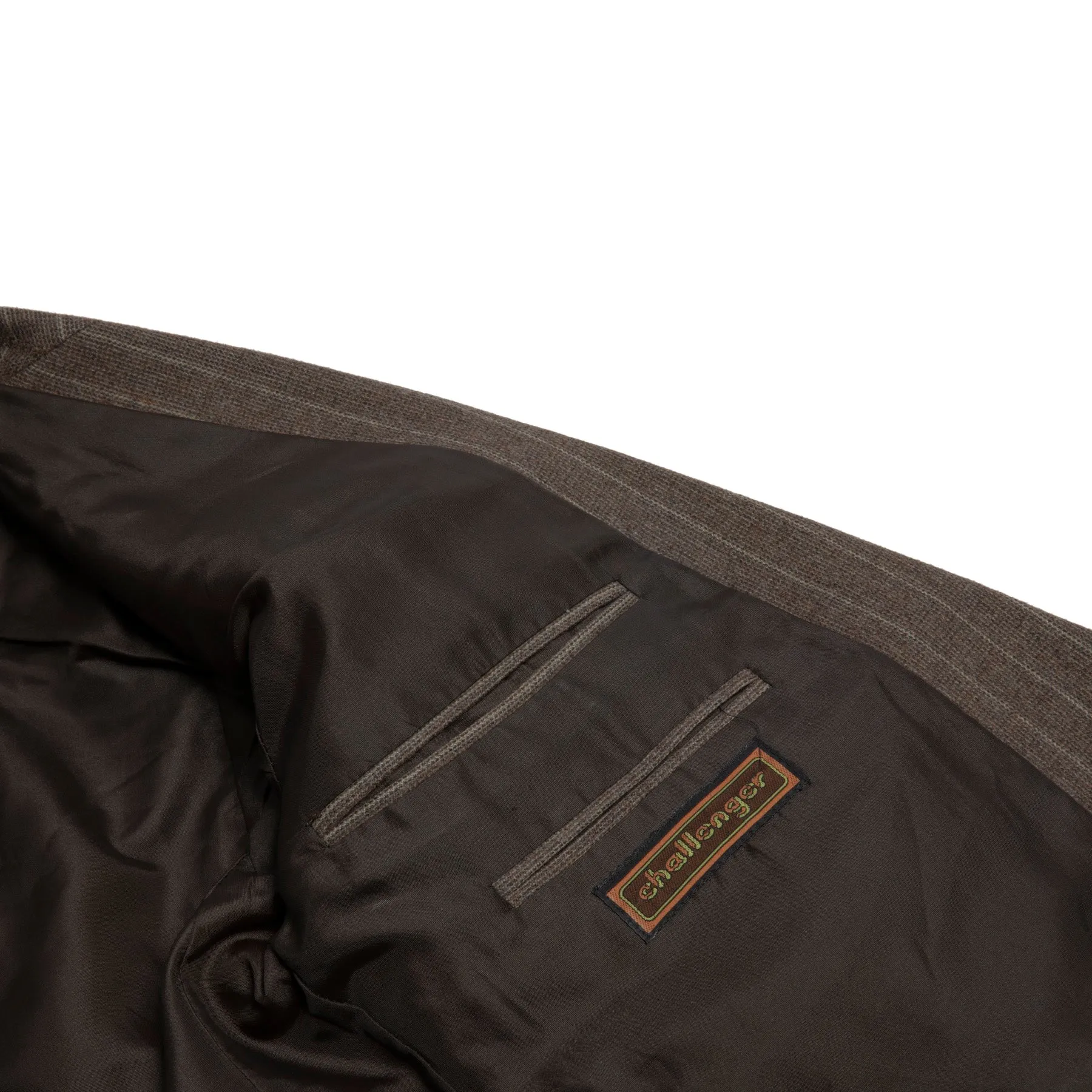 70s, Banker’s Jacket, Pinstripe Tweed