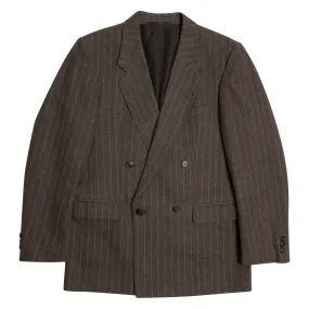 70s, Banker’s Jacket, Pinstripe Tweed