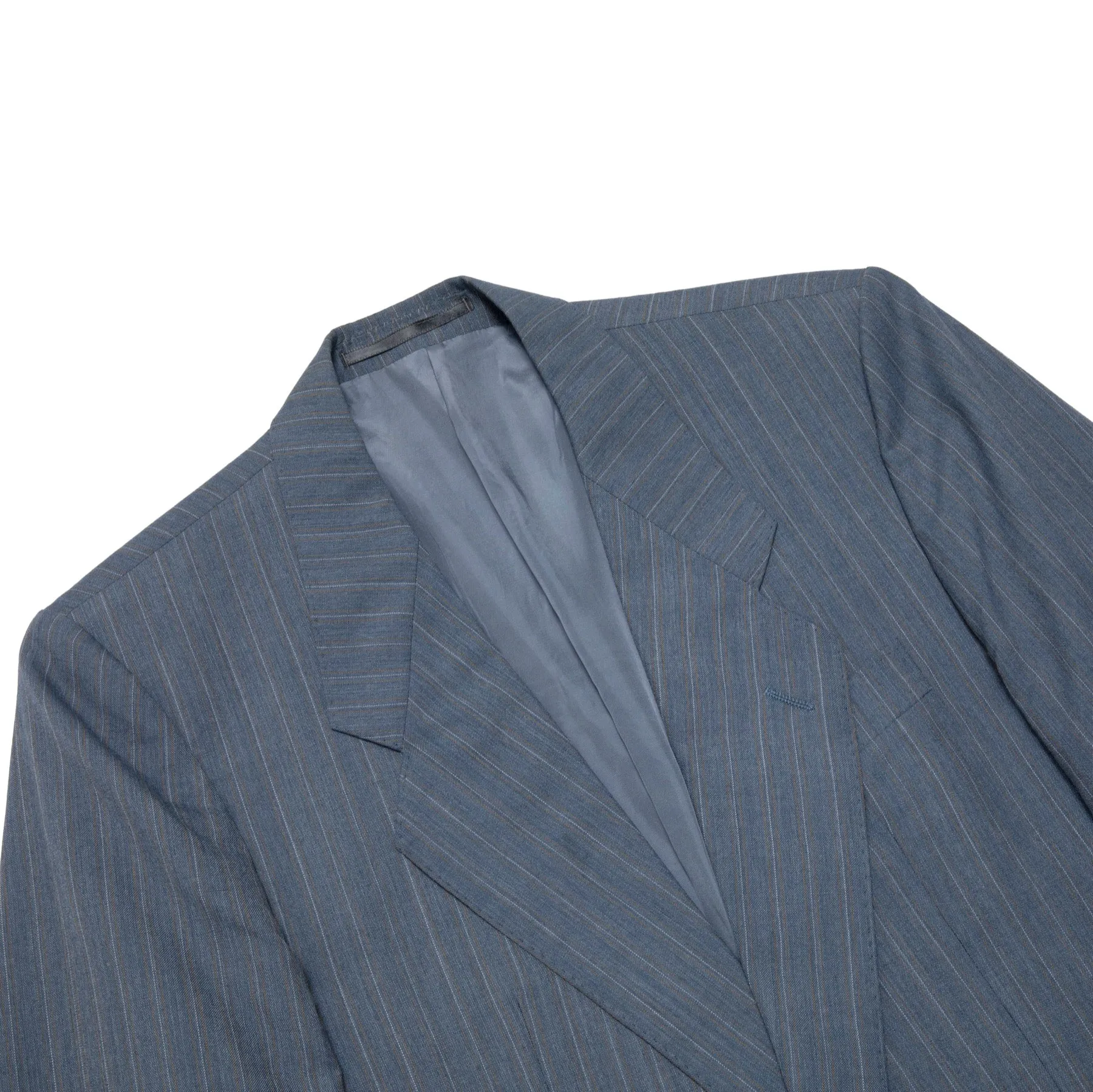 70s Worsted Wool Pinstripe Corporate Suit Jacket