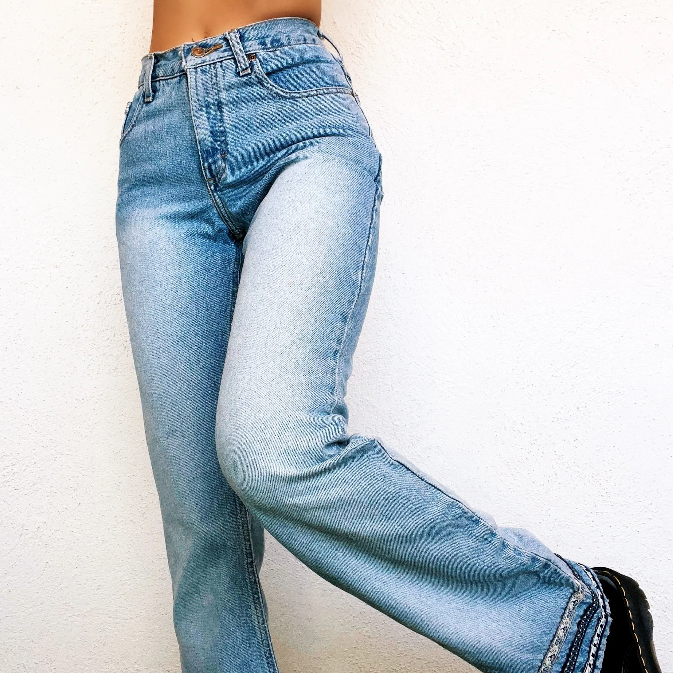 90s Boho Jeans
