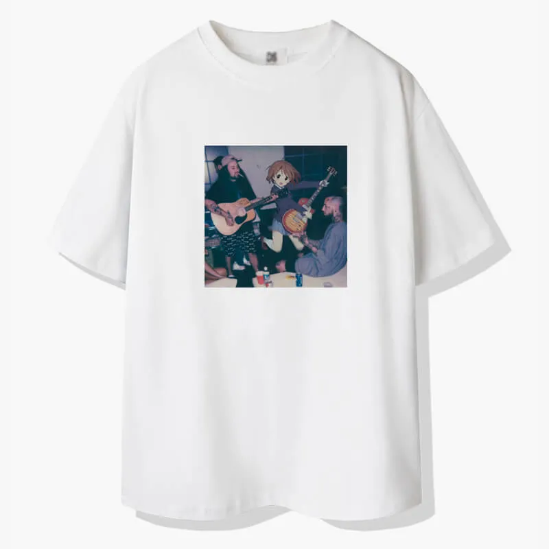 Animecore Suicideboys Ruby Scrim and Yui K-ON T-Shirt