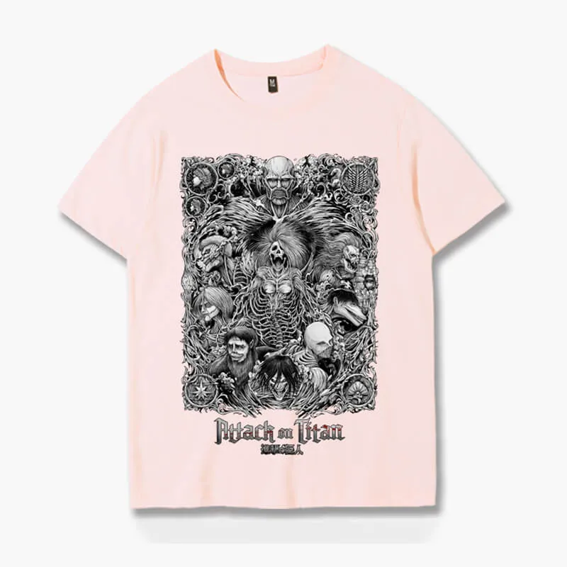 Attack on Titan Nine Titans T-Shirt