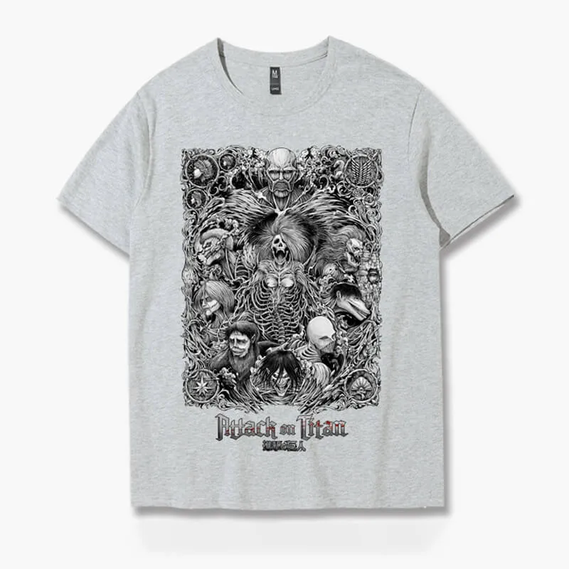 Attack on Titan Nine Titans T-Shirt
