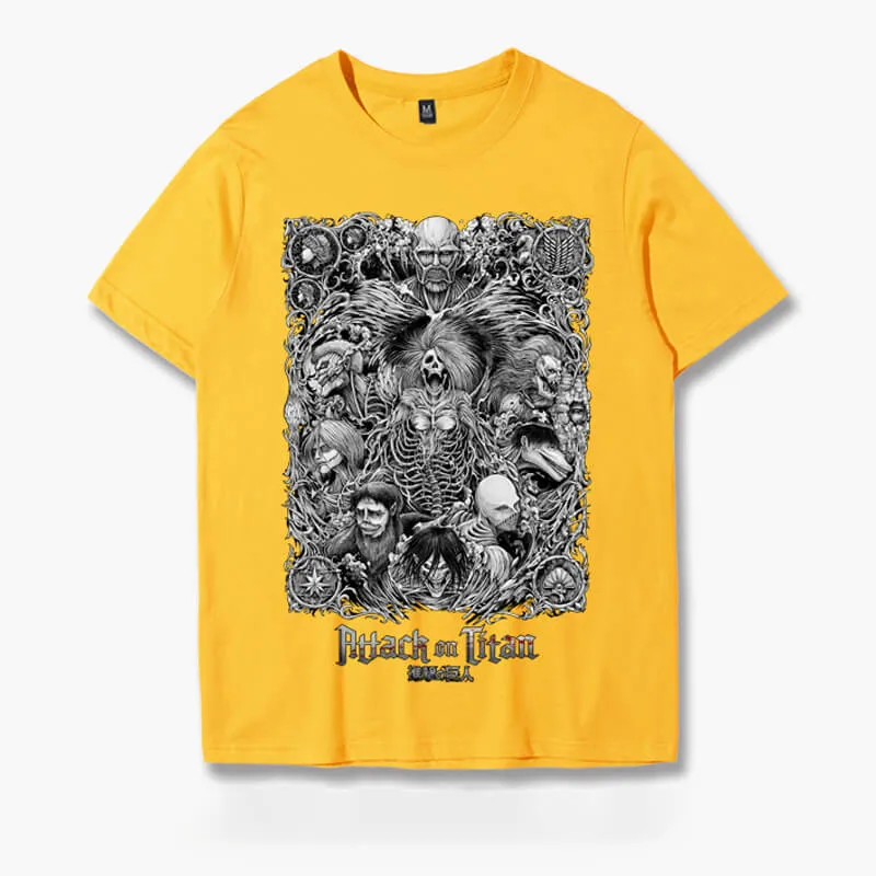 Attack on Titan Nine Titans T-Shirt