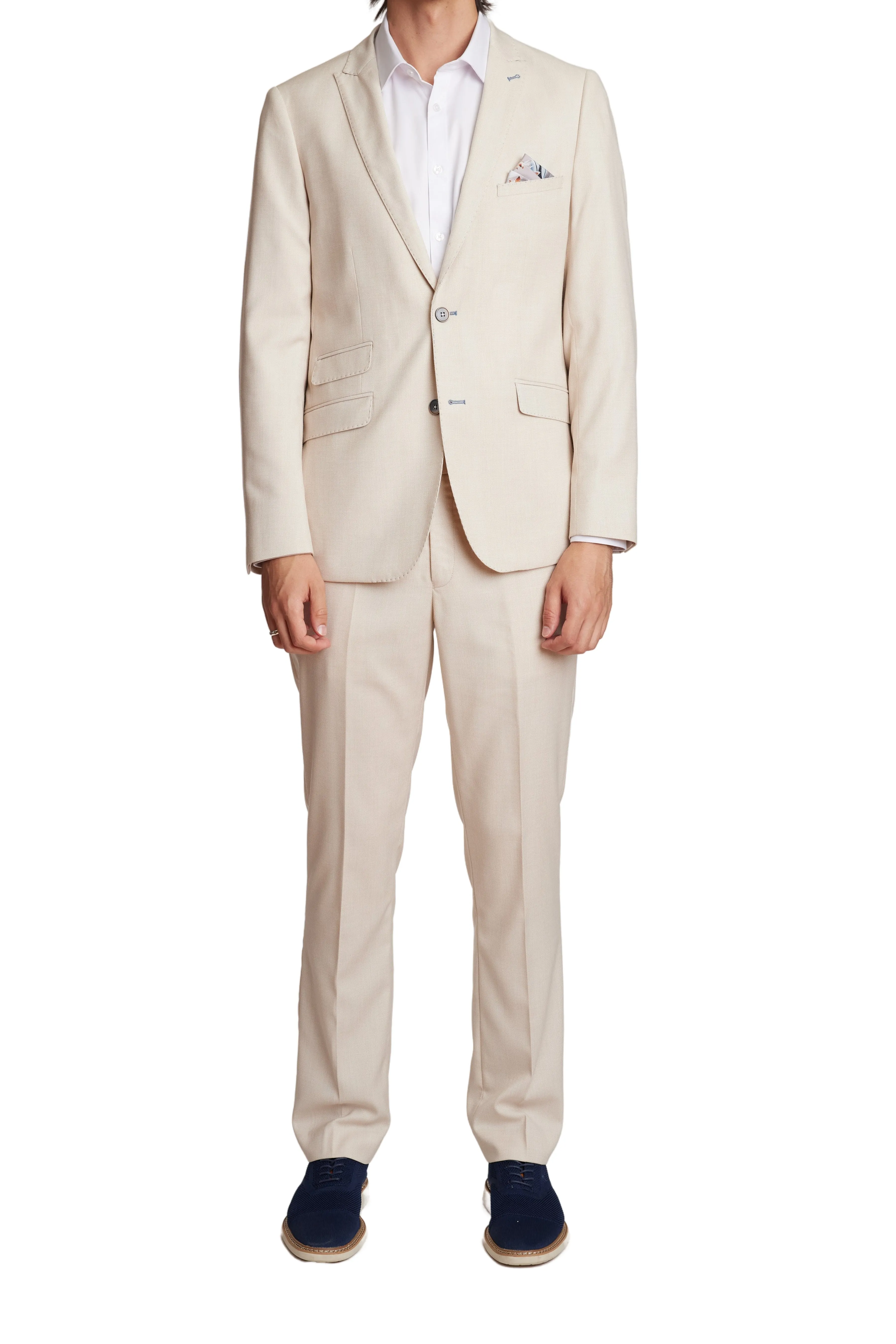 Big & Tall Ashton Peak Jacket - Silken Cream