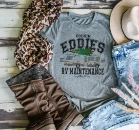 Cousin Eddies RV Maintenance Regular Version Tee Shirt