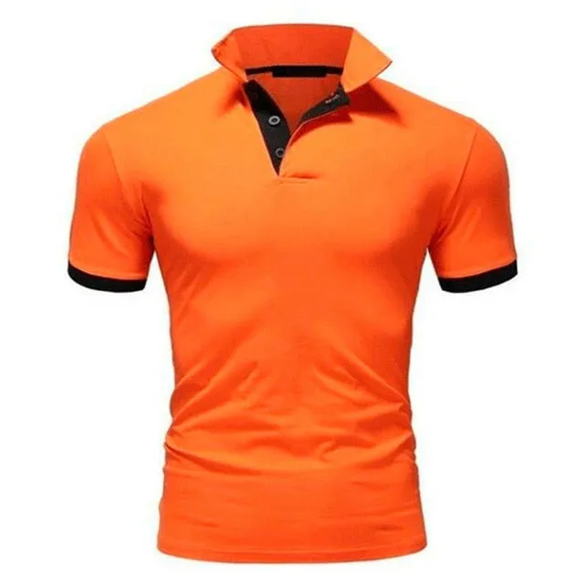 Covrlge Polo Shirt Men Summer Stritching Men's