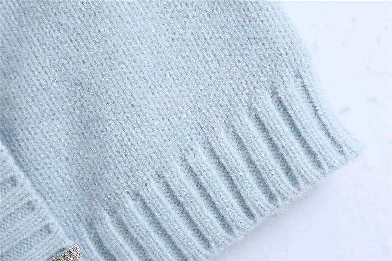 CROPPED KNITTED TANK TOP