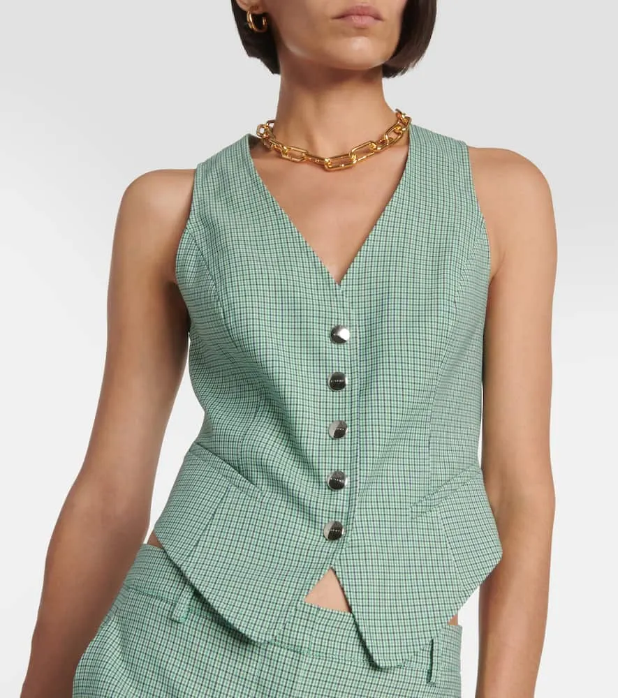 Etro Checked vest