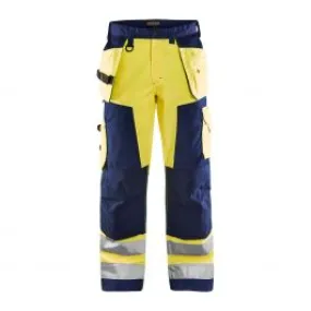 High&#x20;Vis&#x20;Trouser&#x20;Without&#x20;Holster&#x20;Pockets&#x20;1566&#x20;High&#x20;Vis&#x20;Geel&#x2F;Marine&#x20;-&#x20;Bl&#xE5;kl&#xE4;der