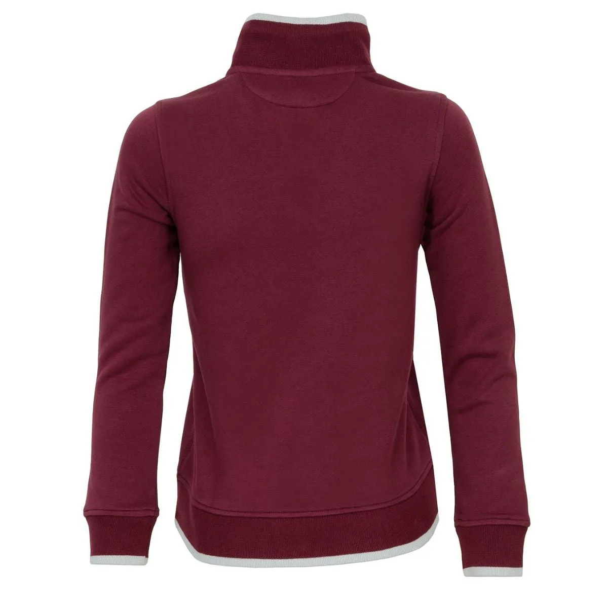 Kids Golf Pullover - Dark Cherry