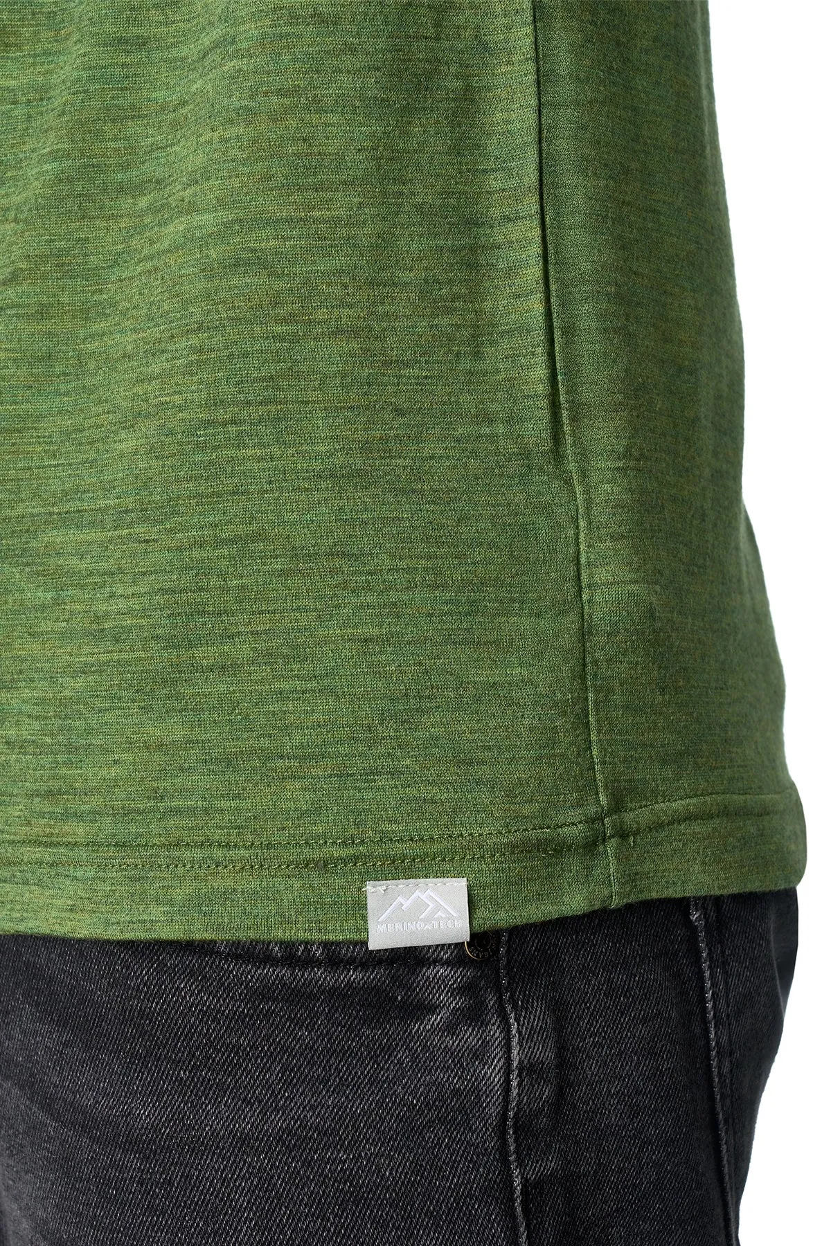 Men's Merino Long Sleeve 190 Olive Green