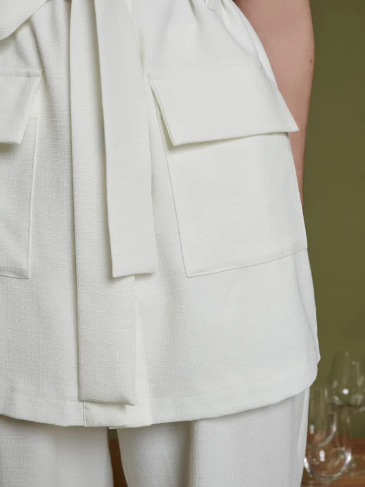 Simone Sleeveless Cargo Jacket