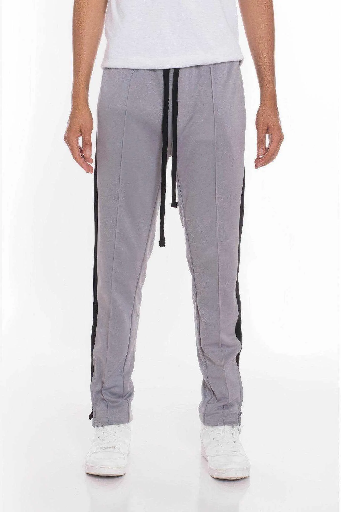 Striped Tricot Tapered Sweatpant Pants